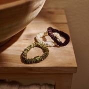 100% Silk Scrunchies - Colleen Rothschild Beauty