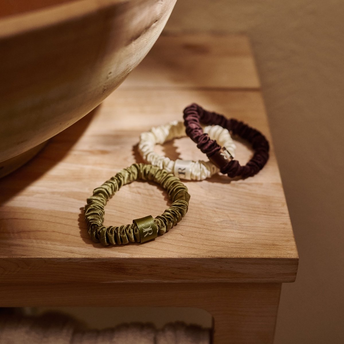 100% Silk Scrunchies - Colleen Rothschild Beauty