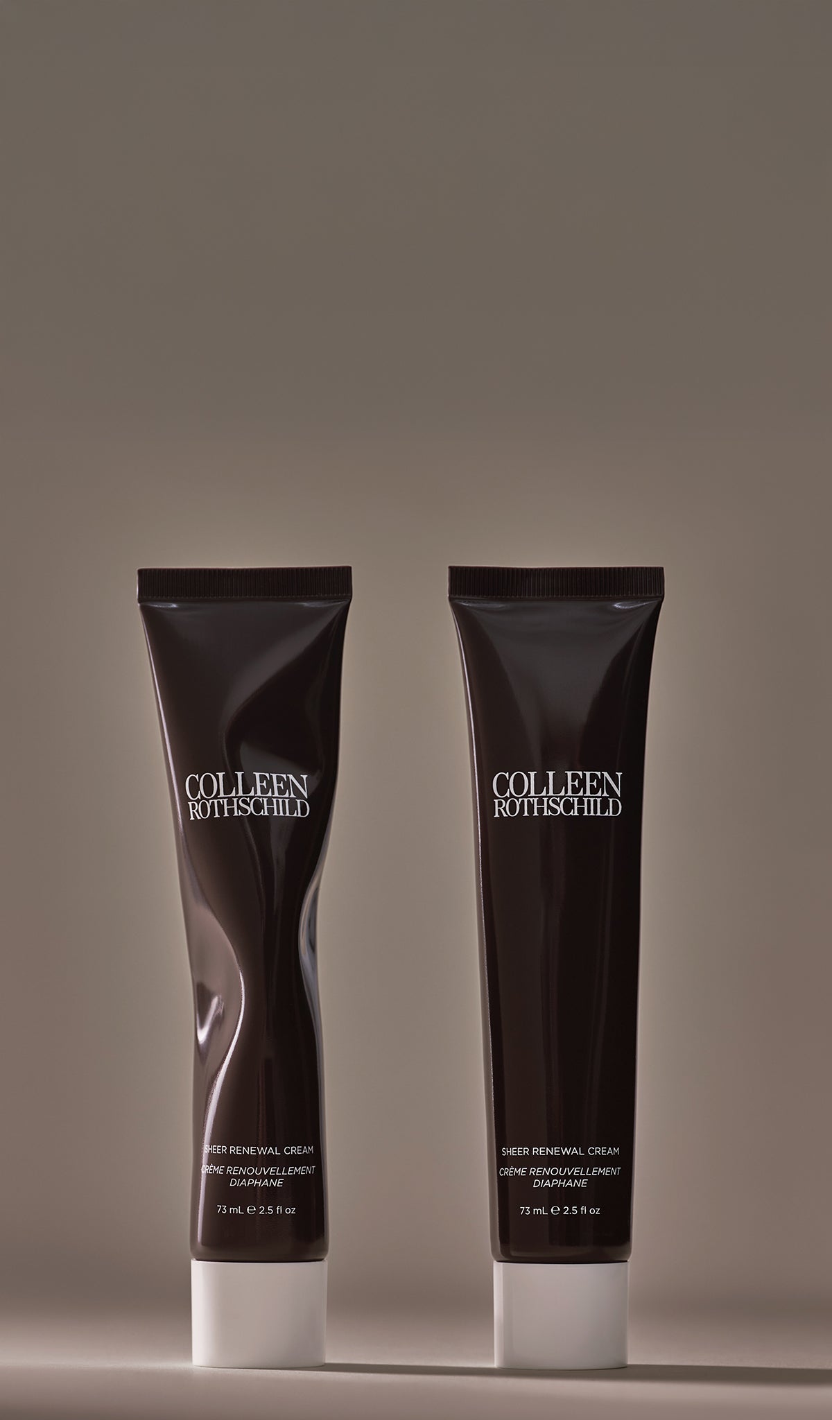 Two tubes of Sheer Renewal Cream