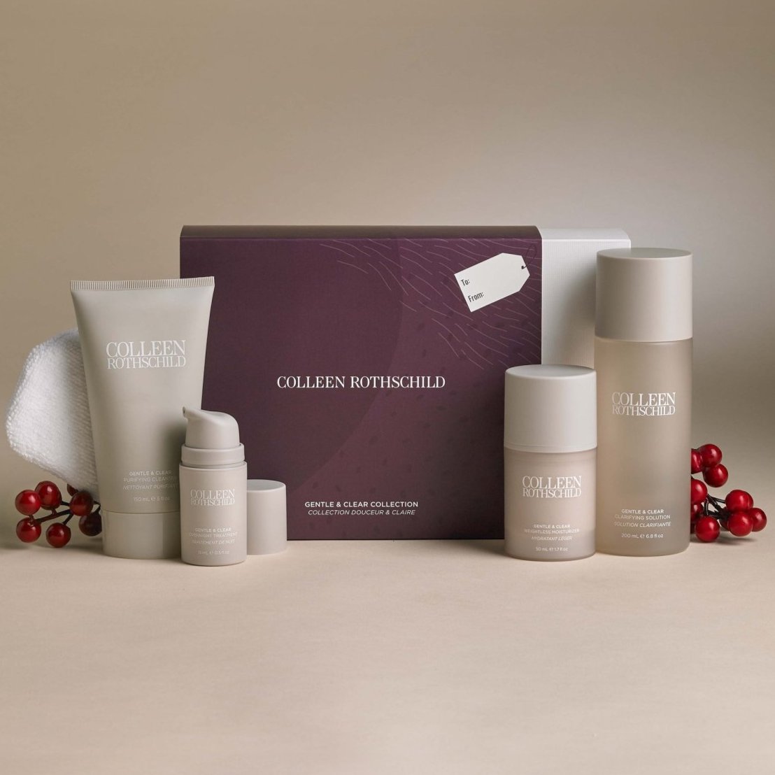 Gentle & Clear Skincare Set - Colleen Rothschild Beauty